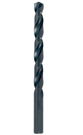 Fractional Heavy-Duty M2 Black Oxide 135Â° Split Point Jobbers Drill Bits