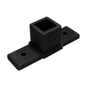 180Â° Black Base for 1 X 1 Tube