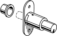 Sliding Door Plunger Lock