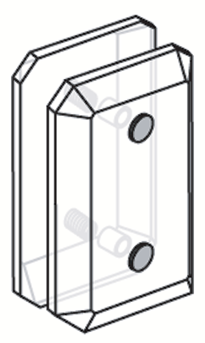 180Â° Glass Clamp