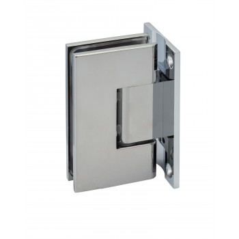 TAIGA/VIENNA Heavy Duty 90Â° Wall/Glass Hinge Full Back Plate