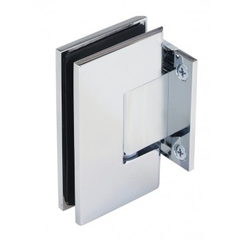 TAIGA/VIENNA Heavy Duty 90Â° Wall/Glass Hinge - Short Back Plate