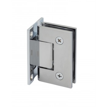 TAIGA/GENEVA Standard Duty 90Â° Wall/Glass Hinge - Full Back Plate - Image 2